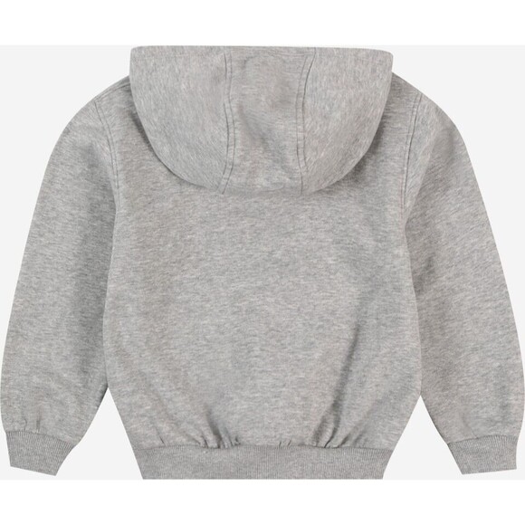 Nike Essential Pullover Hoodie Swoosh Kids Heather Light Gray SZ S (128-137 Cm) - Picture 3 of 7